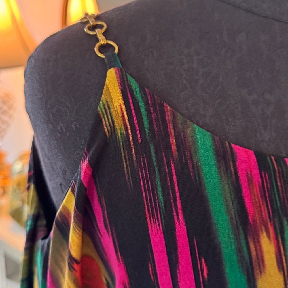 Colorful Geometric Pattern Dress size small - Picture 2 of 5